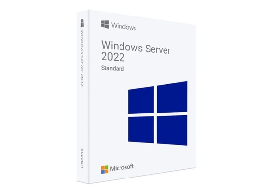 İngilizce Microsoft Windows Server 2022 Standart Perakende Kutusu, Win Server 2022 STD FPP Anahtar Lisansı