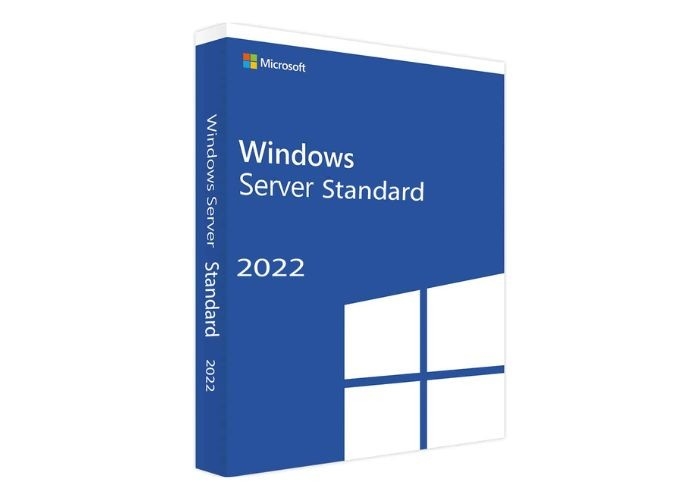 İngilizce Microsoft Windows Server 2022 Standard Win Server 2022 STD FPP Anahtar Lisansı