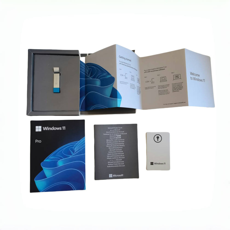 UEFI Güvenli Başlatma Yetenekli Microsoft Windows 11 Profesyonel Windows Platformunda 64 bit işletim sistemi için en iyi seçim