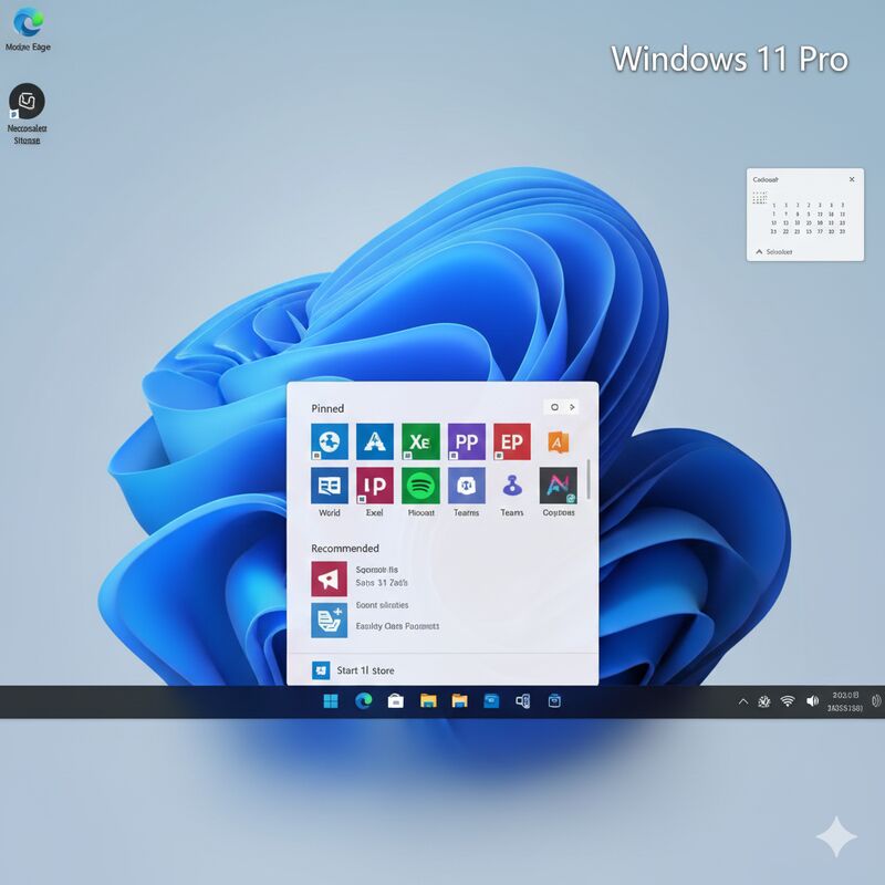 İngilizce Windows 11 Pro Edition Profesyonel için güvenlik ve iş akışı sağlayan Windows Uyumlu Çözüm