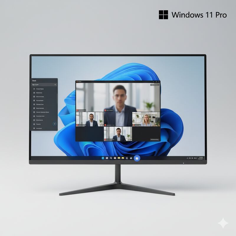 İngilizce Windows 11 Pro Edition Profesyonel için güvenlik ve iş akışı sağlayan Windows Uyumlu Çözüm