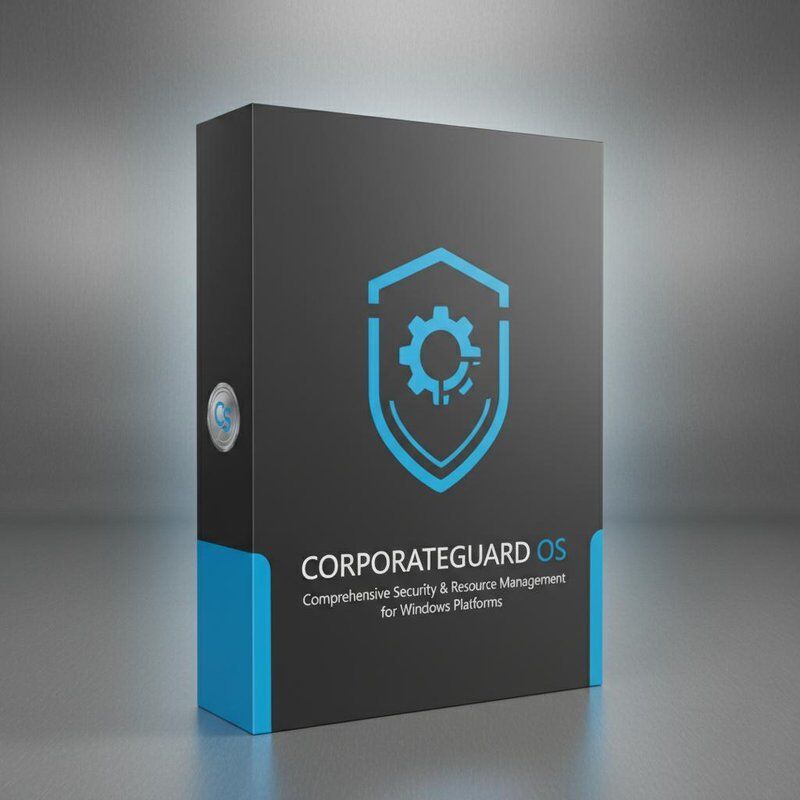 Kurumsal için kapsamlı güvenlik ve kaynak yönetimi sunan Windows platformlarını destekleyen bilgisayar işletim sistemi yazılımı