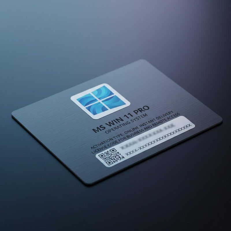 İşletim Sistemi MS win 11 pro çıkartma etkinleştirme türü Online Anlık Teslimat Lisans kodu iş ve uzaktan erişim için